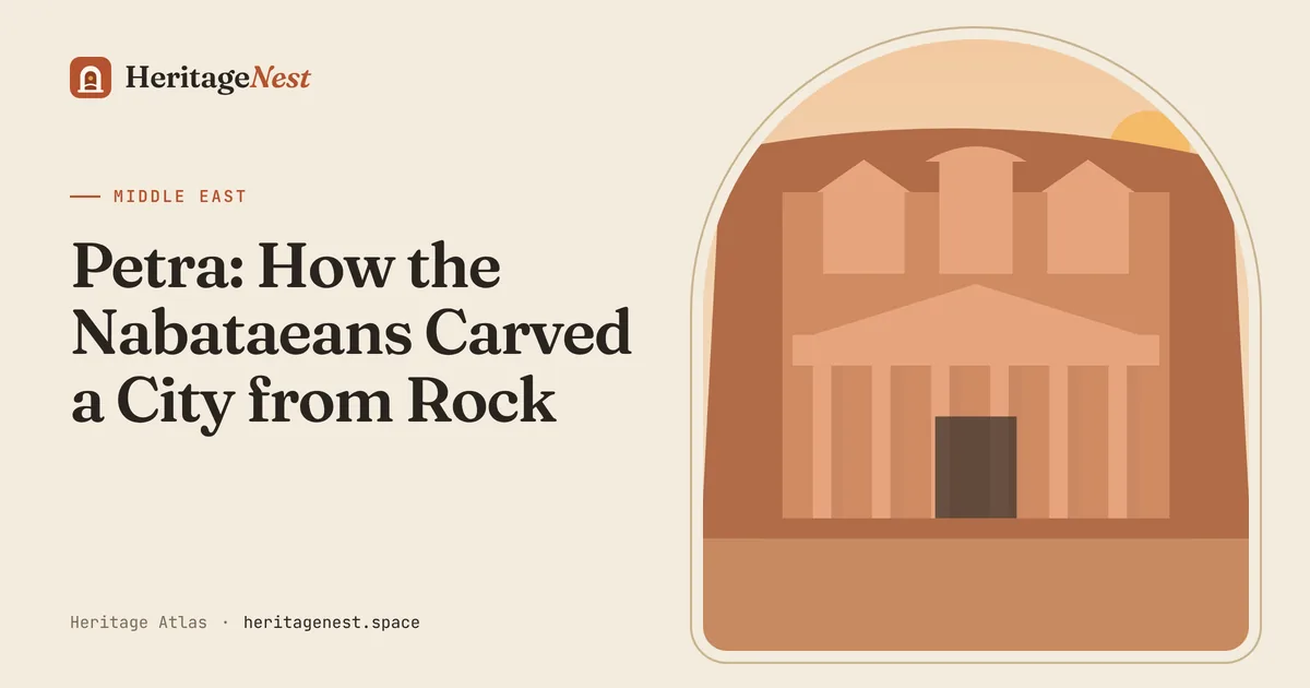 Petra: how the Nabataeans carved a city from rock